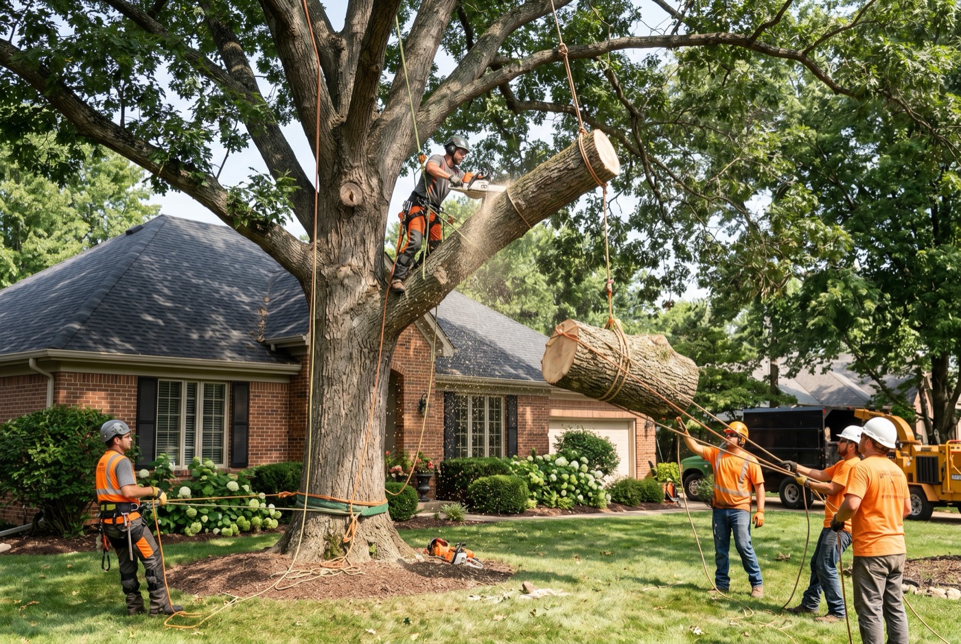 Abattage d’arbres — Arbo Experts Montréal